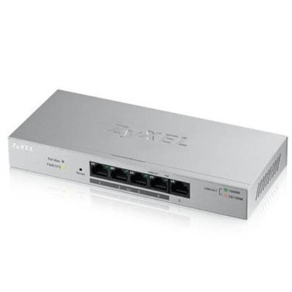 Zyxel Zyxel GS1200-8HP 60W Fanless 8 Port GbE POE Plus L2 Web Managed Switch GS1200-8HP - main